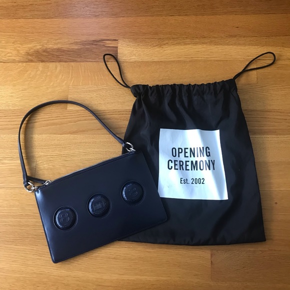 Opening Ceremony Handbags - Opening Ceremony Navy Clutch